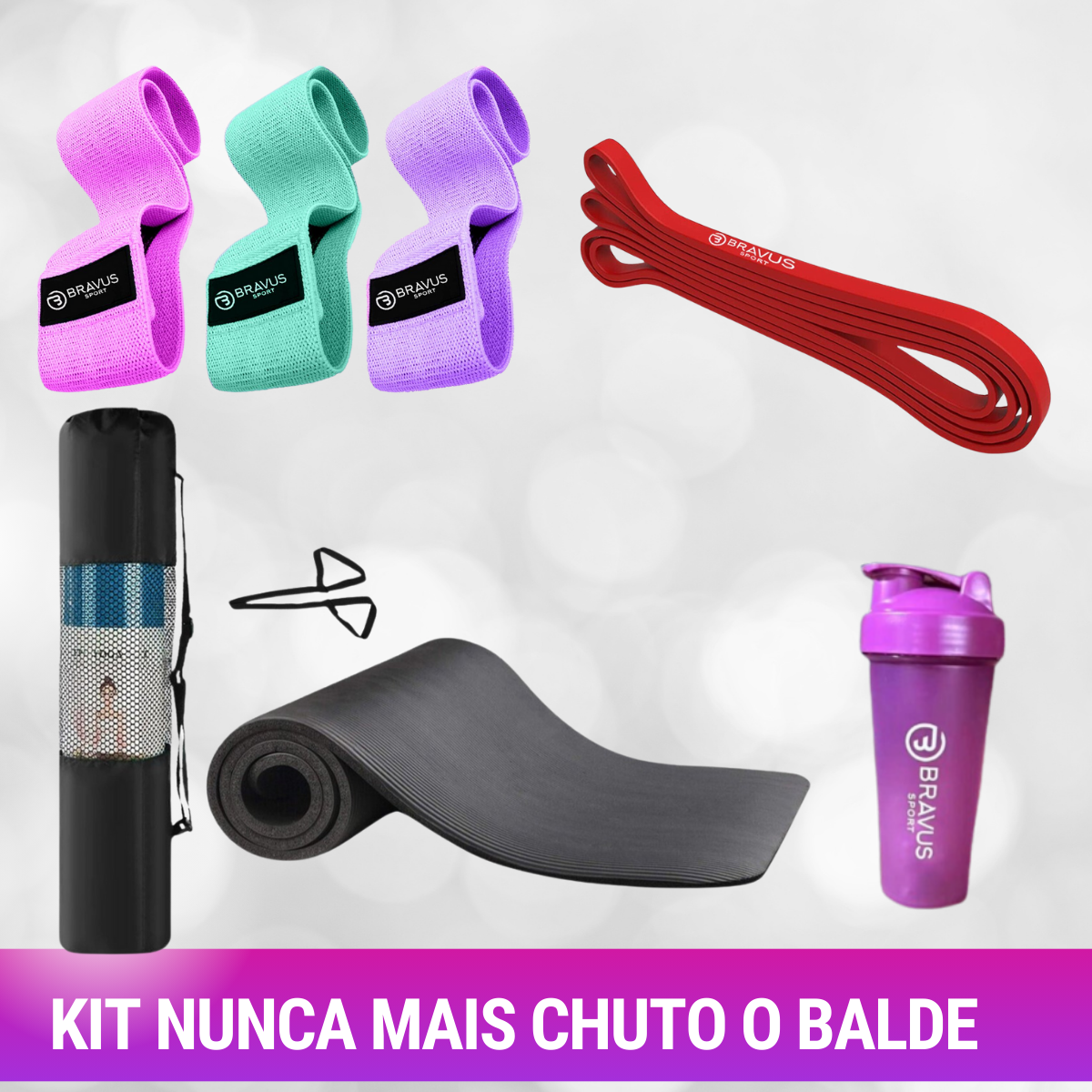 KIT NUNCA MAIS CHUTO O BALDE