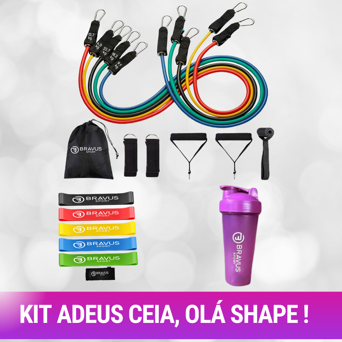 KIT ADEUS CEIA, OLÁ SHAPE