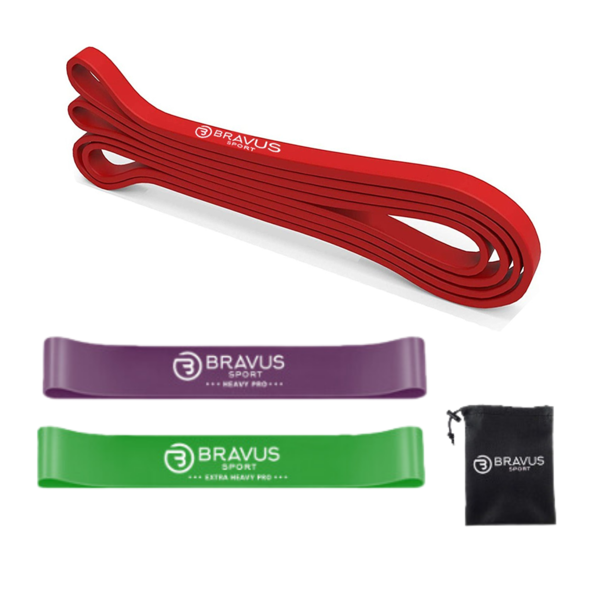 KIT SUPER BAND LEVE E DUPLA DE MINI BANDS BRAVUS SPORT